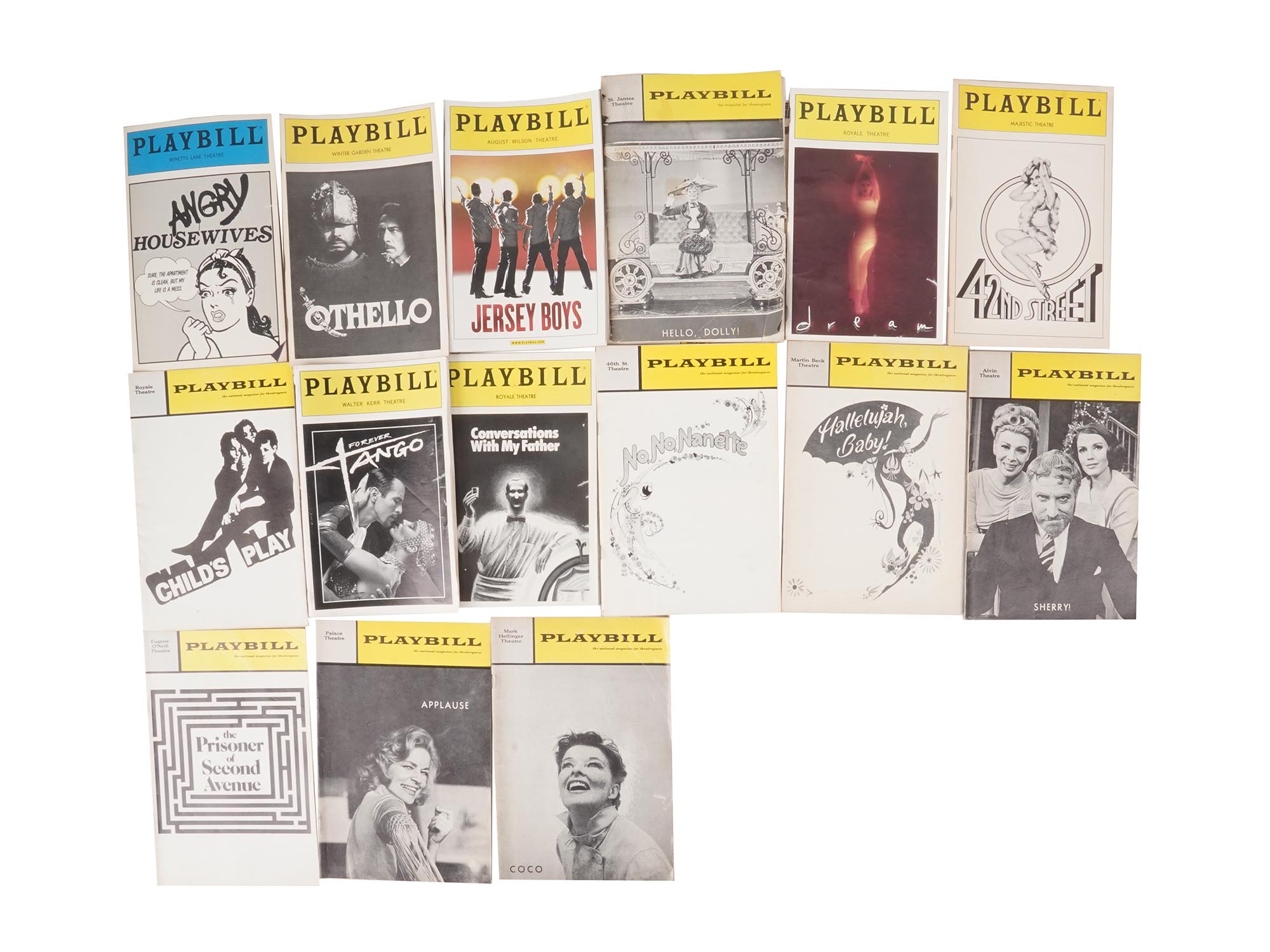 VINTAGE 1970S BROADWAY PLAYBILL THEATER MAGAZINES PIC-4